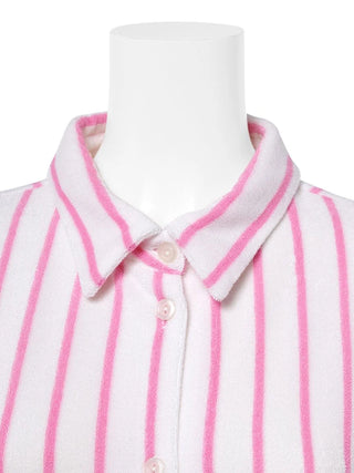Cool-Touch Striped Pile Shirt