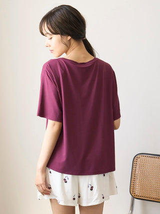 Cool Rayon Logo Cherry T-shirt
