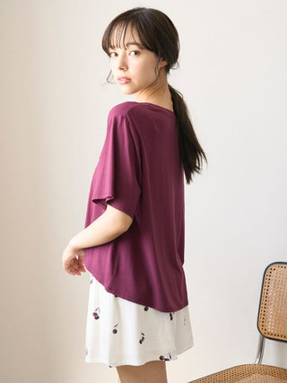 Cool Rayon Logo Cherry T-shirt