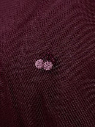 Cherry Tulle Bra & Underwear Set