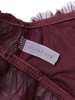 Cherry Tulle Bra & Underwear Set