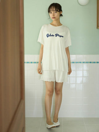 Cool Rayon Colorful Logo T-shirt