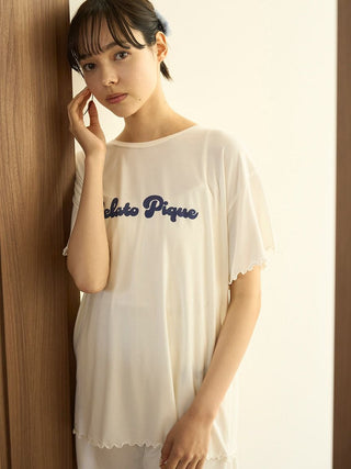 Cool Rayon Colorful Logo T-shirt