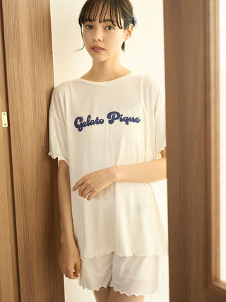 Cool Rayon Colorful Logo T-shirt