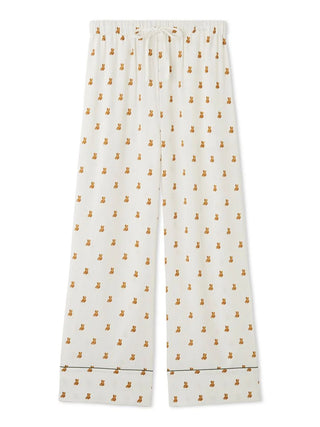 Cozy variation pajama pants with a teddy bear print, designed for ultimate comfort and style, made from soft, lightweight fabric.