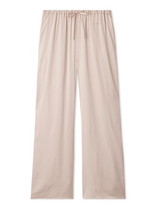 Luxurious satin pajama pants with silky fabric and relaxed fit, perfect for comfortable and stylish lounging.
