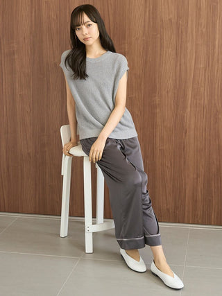 Cool-touch Satin Line Pants