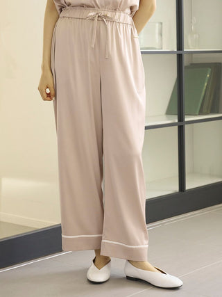 Cool-touch Satin Line Pants