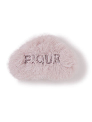 Eco Fur Hair Clip by Gelato Pique with chic, soft faux fur texture; adds luxurious touch to hairstyles.
