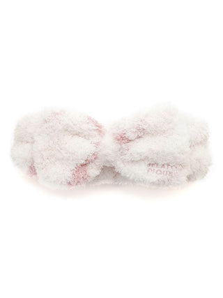 Fluffy gelato random border hairband with soft, sponge-like texture in a charming gradient pattern by Gelato Pique.