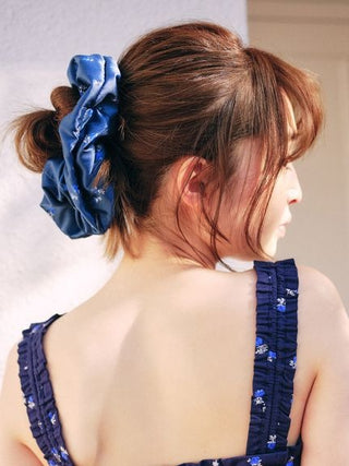 Floral Hair Scrunchie