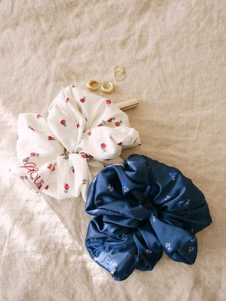 Floral Hair Scrunchie