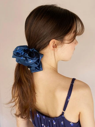 Floral Hair Scrunchie