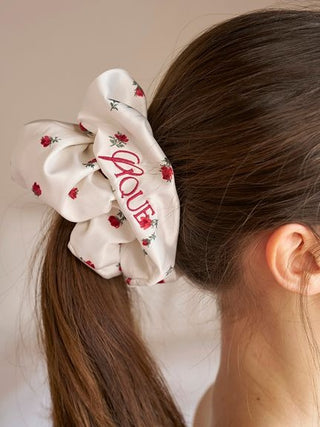 Floral Hair Scrunchie