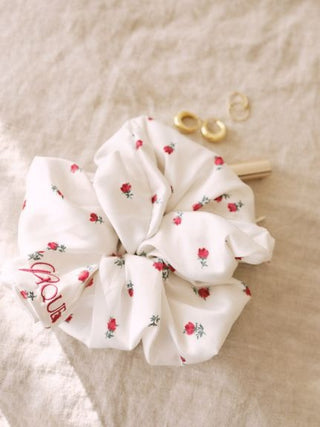 Floral Hair Scrunchie