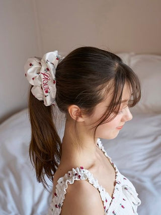 Floral Hair Scrunchie