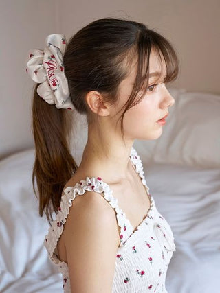 Floral Hair Scrunchie