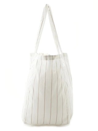 Lightweight big tote bag with stripe design, durable and stylish for versatile use by Gelato Pique USA