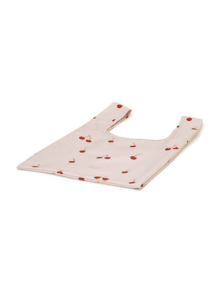 3-Pattern Reusable Tote Bag with cherry print, sustainable and stylish, perfect for everyday use from Gelato Pique USA.
