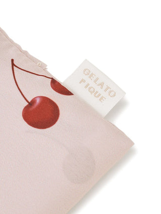 Close-up of Gelato Pique's 3-Pattern Reusable Tote Bag with cherry design, showcasing eco-friendly fabric and stylish detail.