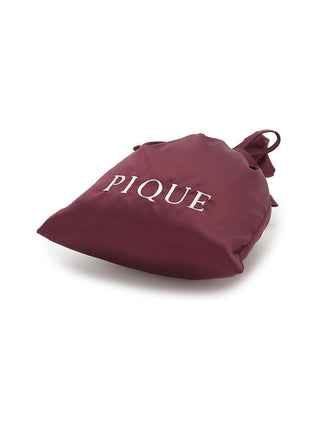 Satin Cherry Drawstring Bag