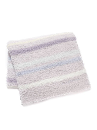 Gelato Random Border Lap Blanket with gradient design in soft pastels, 120x75cm, featuring subtle logo embroidery. Perfect for warmth and style.