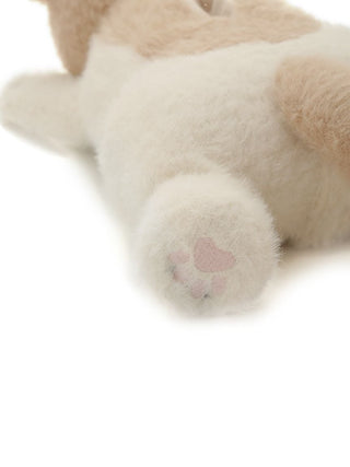 Soft plush cat tissue holder with visible pink paw, cozy decor from Gelato Pique USA, perfect for home or office.