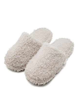  Fluffy & Cozy Bedroom Indoor Slip On Shoes in beige, Women's Lounge Room Slippers, Bedroom Slippers, Indoor Slippers at Gelato Pique USA