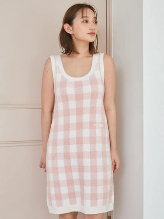 Checkered Jacquard Dress