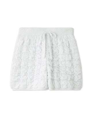 Bubble Moco Fleece Shorts by Gelato Pique USA featuring ultra-soft fleece and unique bubble texture for cozy comfort and stylish lounging.