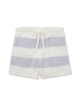 Gelato 2 Border Lounge Shorts in pastel hues with plush, ultra-soft fabric and two-tone border design for comfort and style.