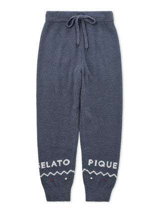 Gelato Pique Nordic Pajama Pants with plush fabric and drawstring waistband, featuring a cozy and stylish Nordic design.