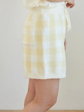 Checkered Jacquard Shorts