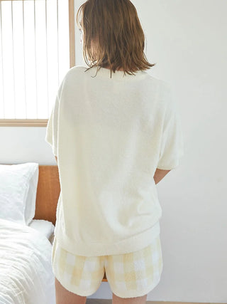 Checkered Jacquard Shorts