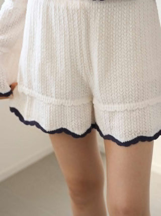 Crochet Knit Shorts