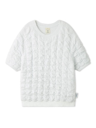Bubble Moco Cozy Fleece Shirt with cloud-soft texture by Gelato Pique USA, featuring a bubble-like design for ultimate comfort.