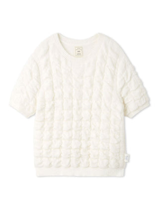 Bubble Moco Cozy Fleece Shirt with soft textured fabric, ideal for loungewear comfort and style from Gelato Pique USA.