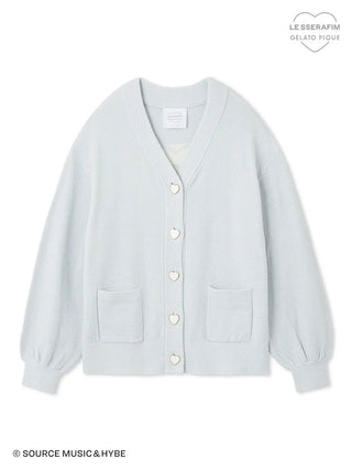 Pre-Order LE SSERAFIM Smoothie Button Up Cardigan by Gelato Pique USA, Premium Loungewear & Sleepwear