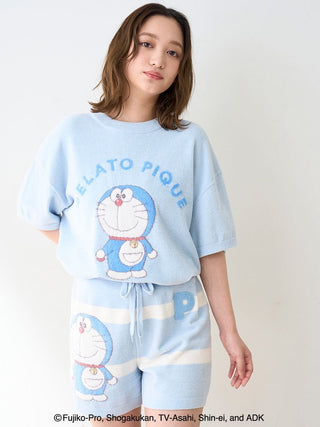 Doraemon Women’s Jacquard Pullover & Shorts Set