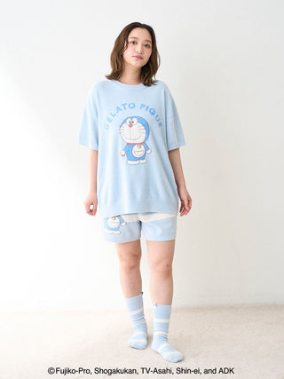 Doraemon Women’s Jacquard Pullover & Shorts Set