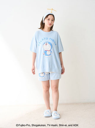 Doraemon Women’s Jacquard Pullover & Shorts Set