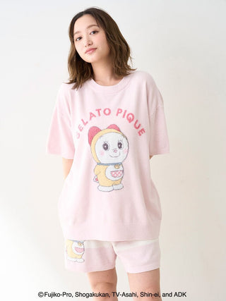 Doraemon Women’s Jacquard Pullover & Shorts Set