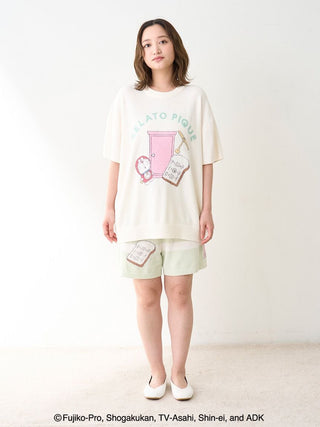 Doraemon Women’s Jacquard Pullover & Shorts Set