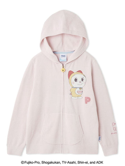 Doraemon Women’s Jacquard Hoodie gelato pique