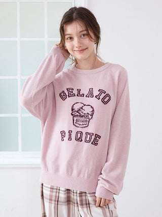 Traditional Ice Cream Logo Pullover
