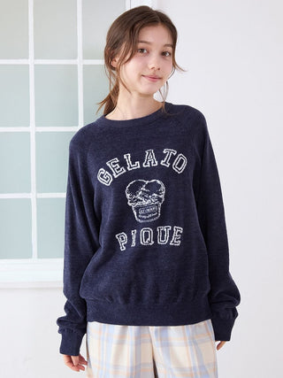 Traditional Ice Cream Logo Pullover