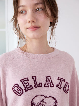 Traditional Ice Cream Logo Pullover
