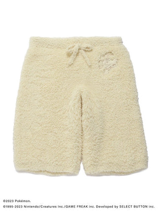 Pokémon Sleep Pikachu men's Gelato shorts, soft and fluffy with drawstring, perfect for comfortable loungewear. Pokémon merchandise.