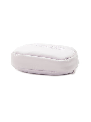 Soft marshmallow motif tissue pouch by Gelato Pique USA, ideal for elegant loungewear accessories and daily comfort.