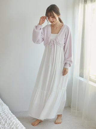 Cropped Knit Cardigan